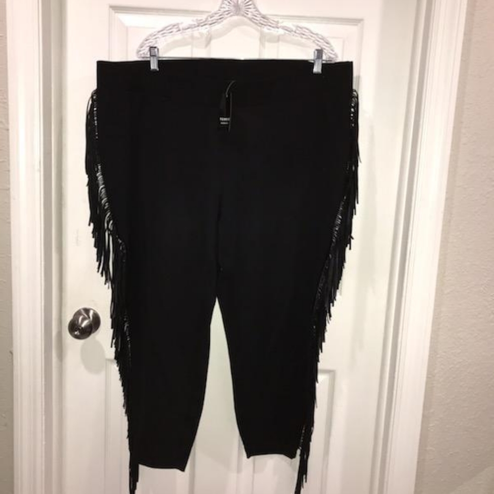 Torrid fringed pants